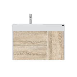 Подвесная тумба под раковину Санта Меркурий 700456 90 см янтарный